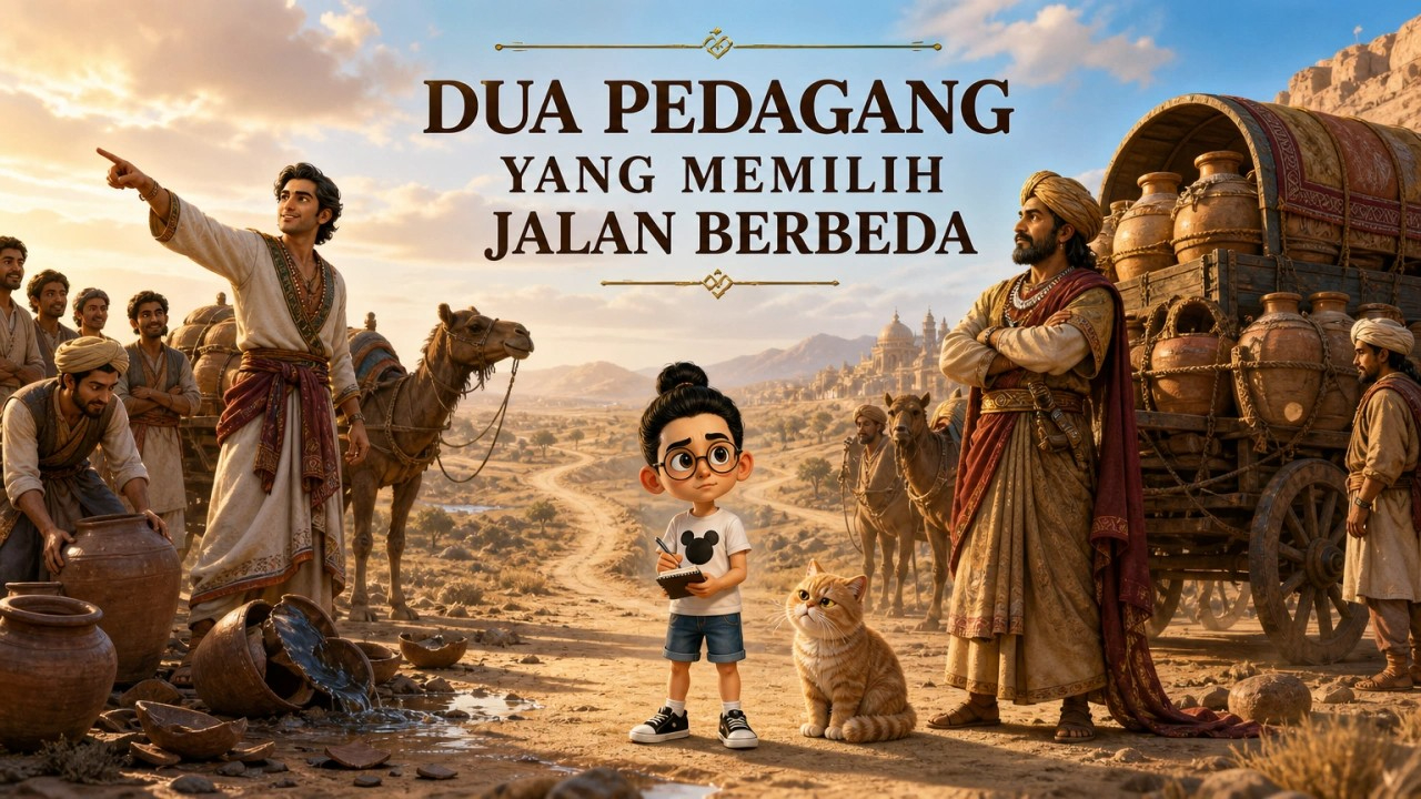 Dua Pedagang yang Memilih Jalan Berbeda