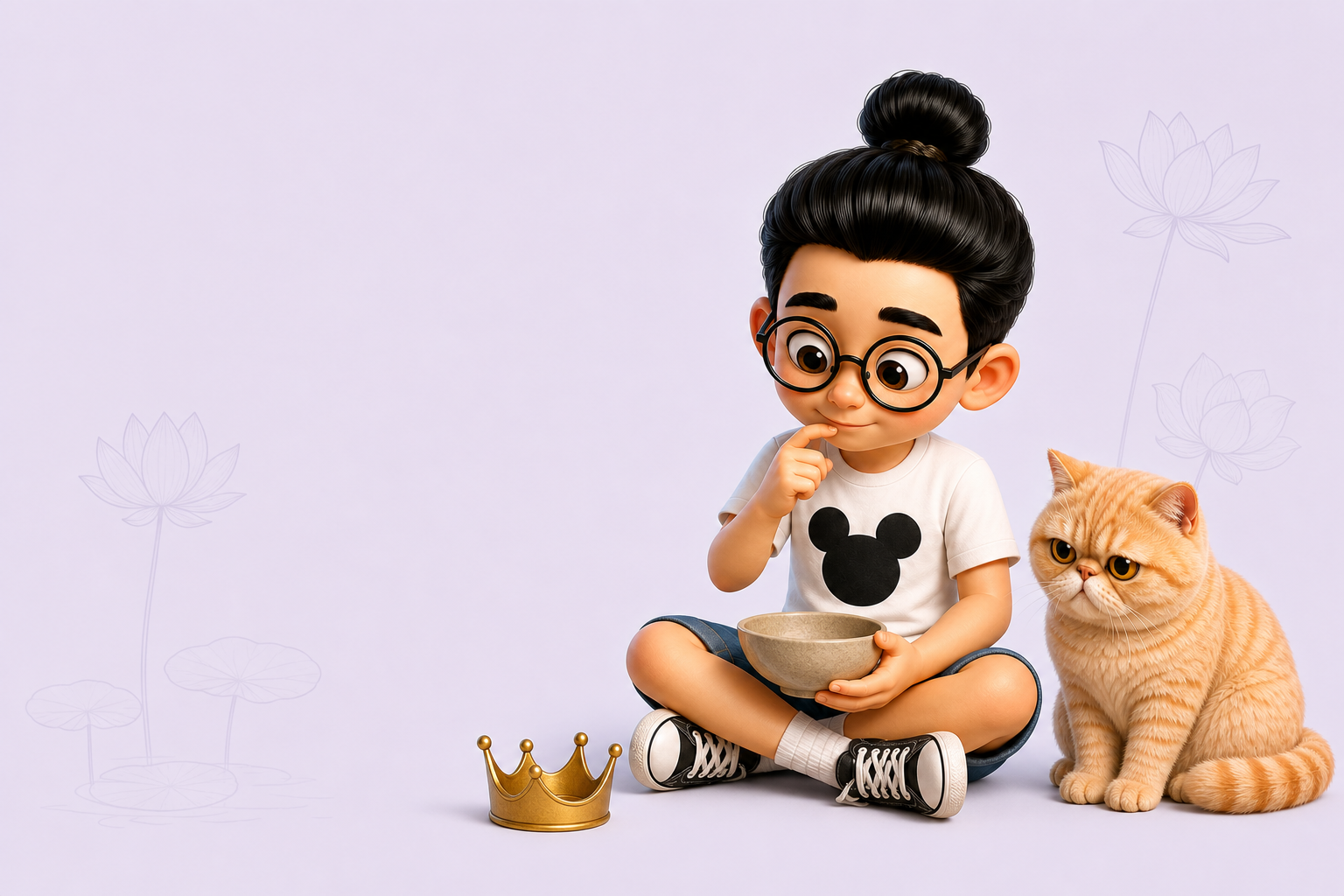 Ilustrasi tematik Bunbun sesuai character sheet