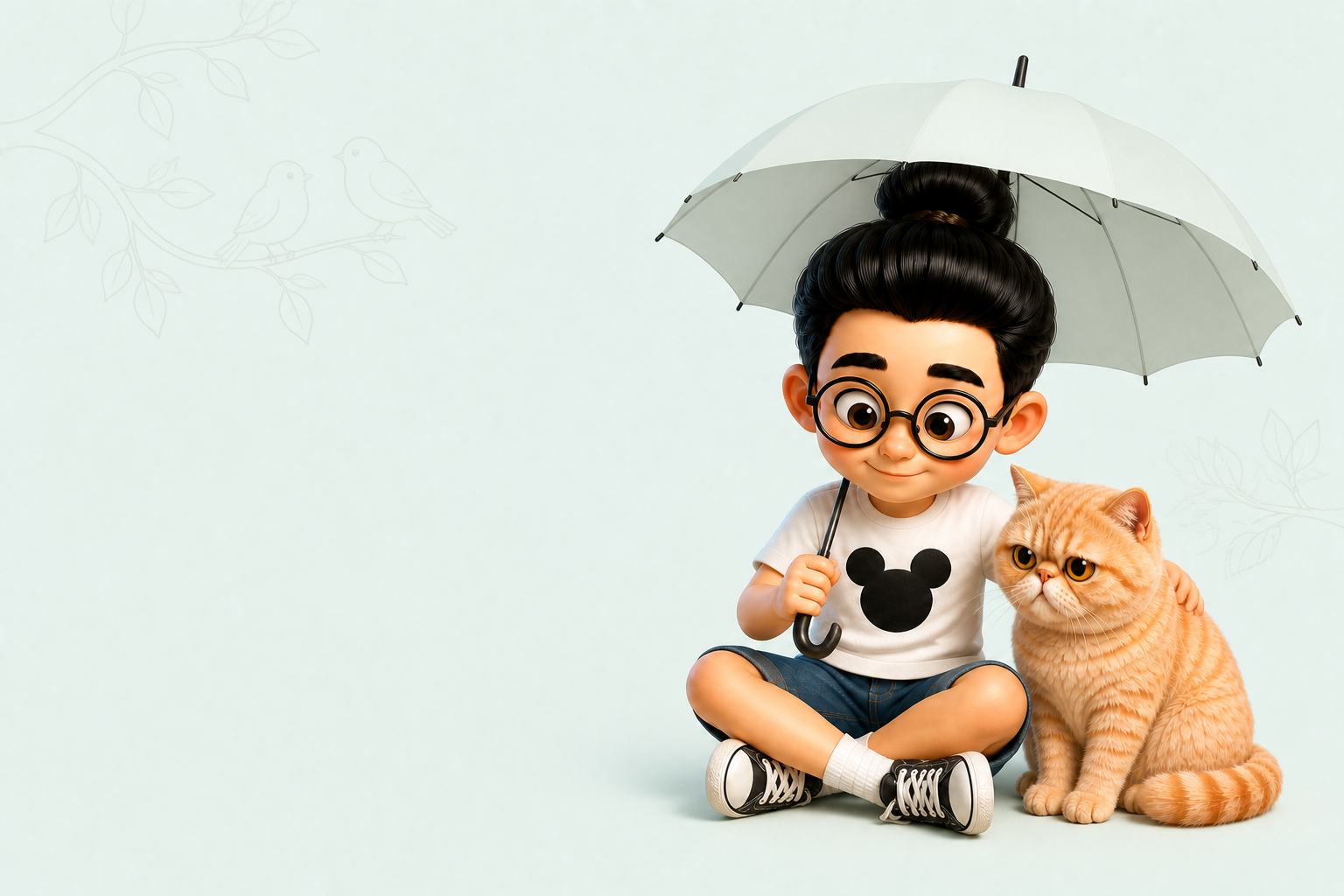 Ilustrasi tematik Bunbun sesuai character sheet