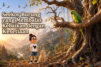 Seekor Burung yang Membalas Kebaikan dengan Kesetiaan