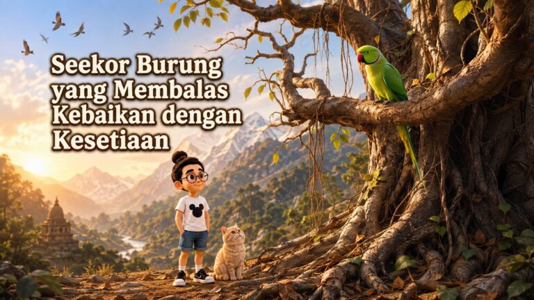 Seekor Burung yang Membalas Kebaikan dengan Kesetiaan