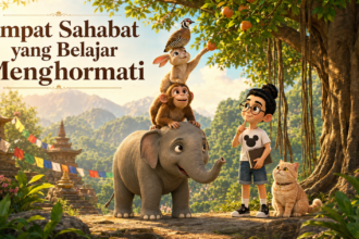Empat Sahabat yang Belajar Menghormati yang Lebih Tua