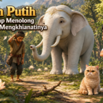 Gajah Putih yang Tetap Menolong Orang yang Mengkhianatinya