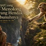 Monyet yang Tetap Menolong Orang yang Hendak Membunuhnya