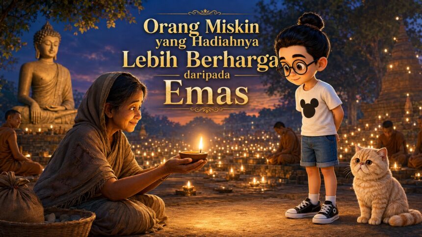 Orang Miskin yang Hadiahnya Lebih Berharga daripada Emas