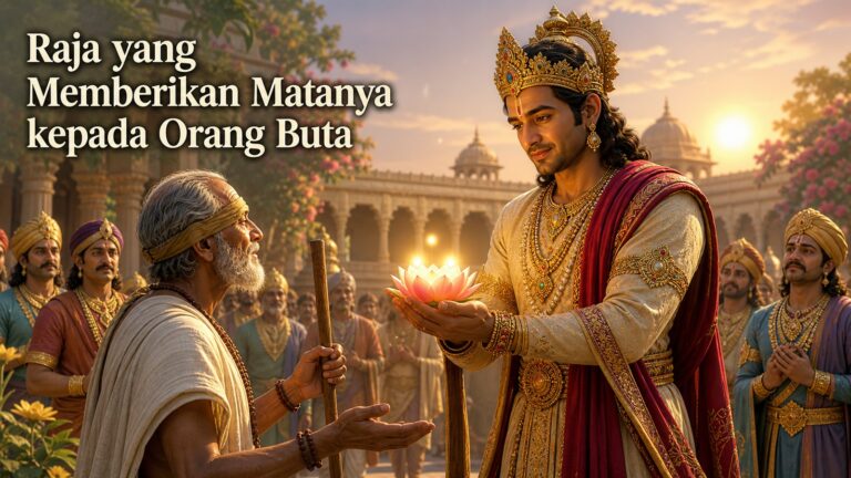 Raja yang Memberikan Matanya kepada Orang Buta