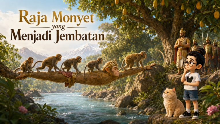 Raja Monyet yang Menjadi Jembatan: Kisah Mahākapi Jātaka