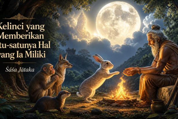 Kelinci yang Memberikan Satu-satunya Hal yang Ia Miliki