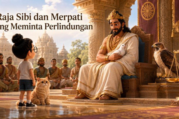 Raja Sibi dan Merpati yang Meminta Perlindungan