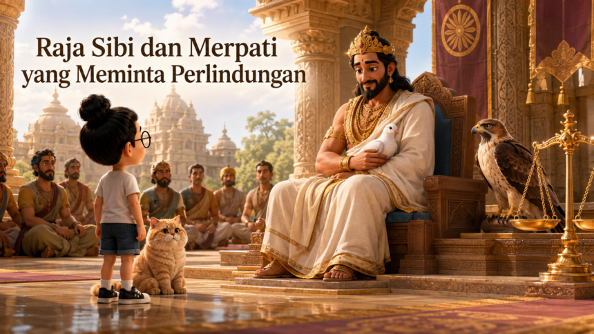 Raja Sibi dan Merpati yang Meminta Perlindungan