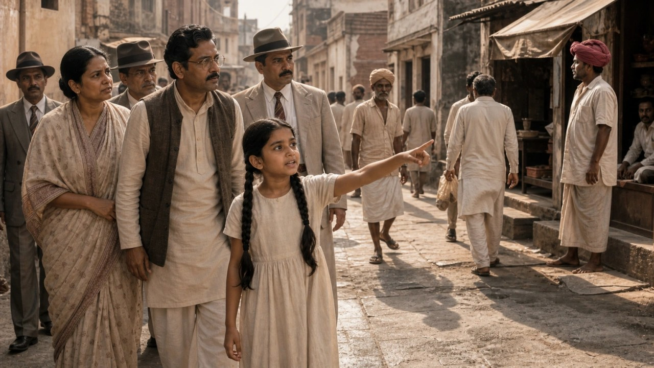 Shanti Devi menunjukkan jalan di Mathura